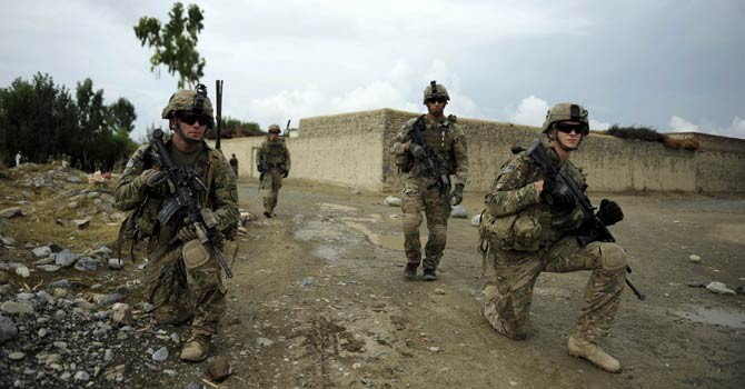 US President discusses  Afghanistan with top commanders - ảnh 1